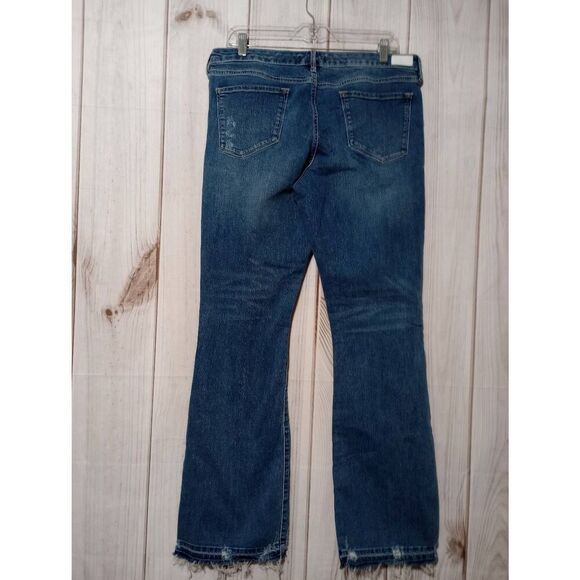 Dear John Jeans Ladies 32 Sloan‎ Bootcut Distressed - Picture 2 of 10